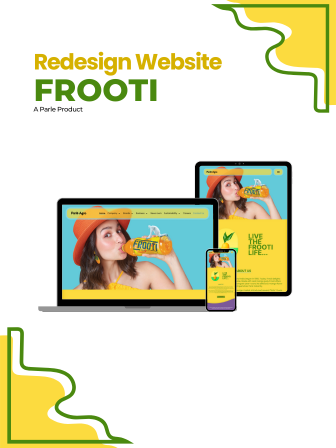 Frooti Website redesign